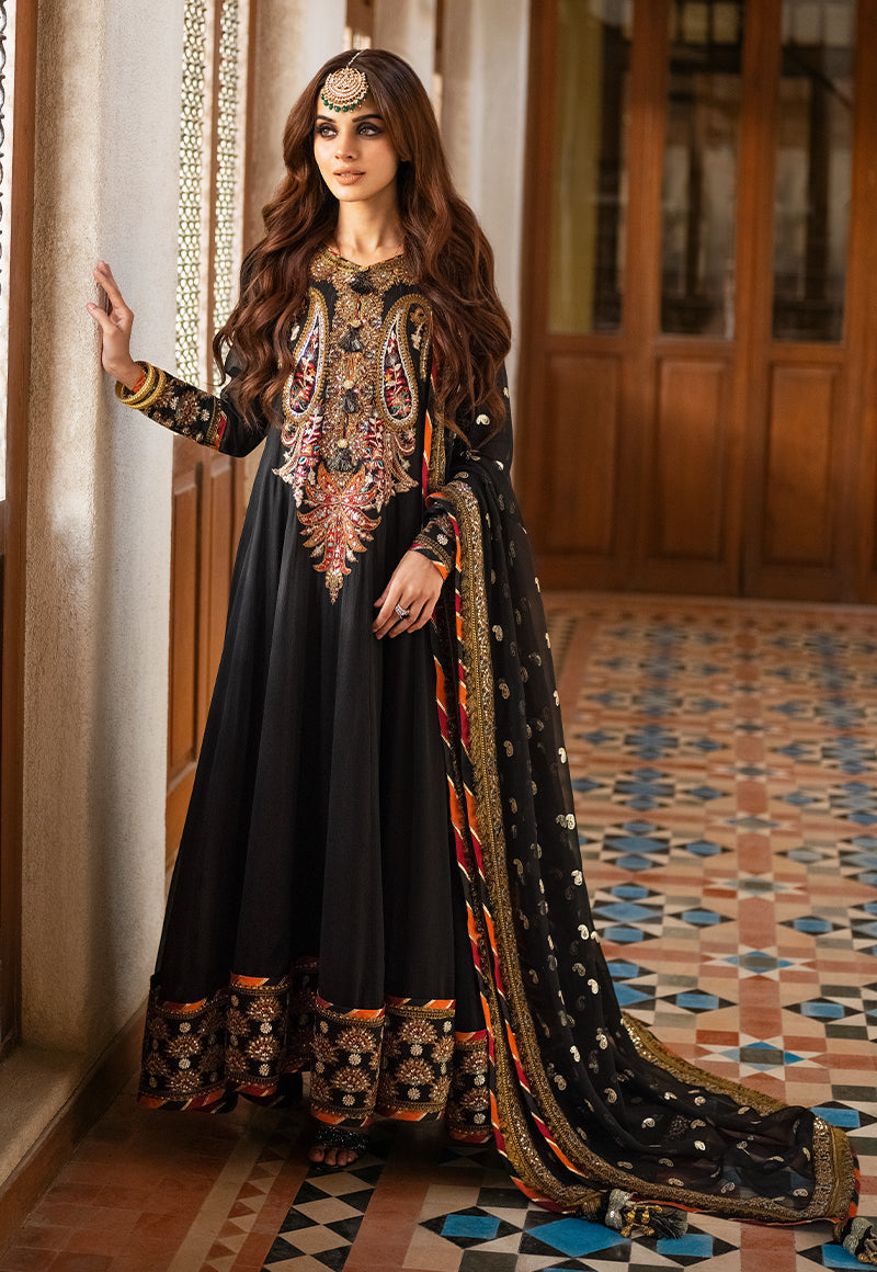 Elegant Chiffon Maxi – DESI LIBAS