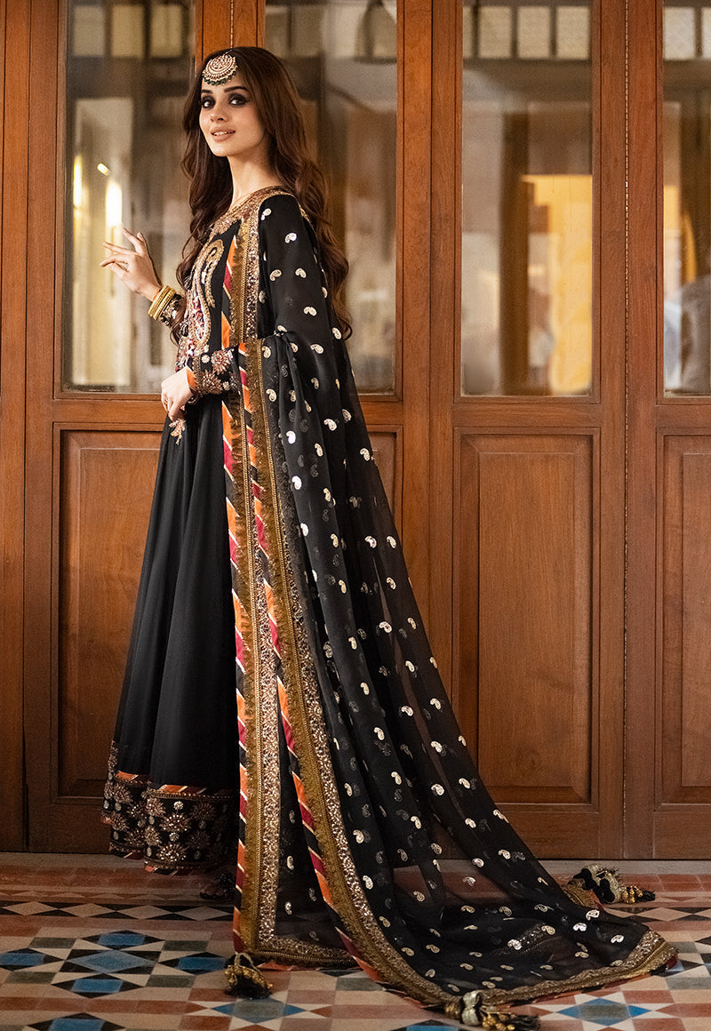 Elegant Chiffon Maxi – DESI LIBAS