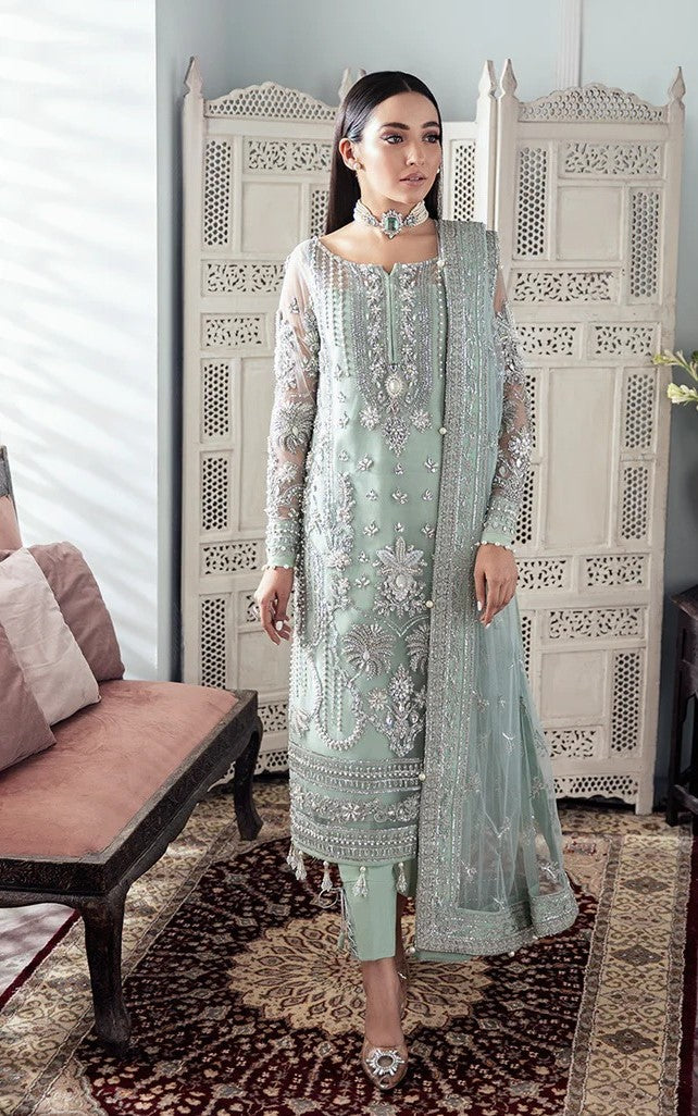 ✨ Gulaal Luxury Net Collection – Unstitched 3 Piece✨